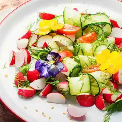 Essbare Blüten